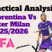 Fiorentina Vs Inter Milan 20252026