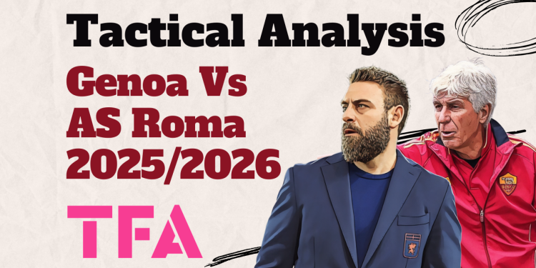 Genoa 2-1 Roma - tactical analysis