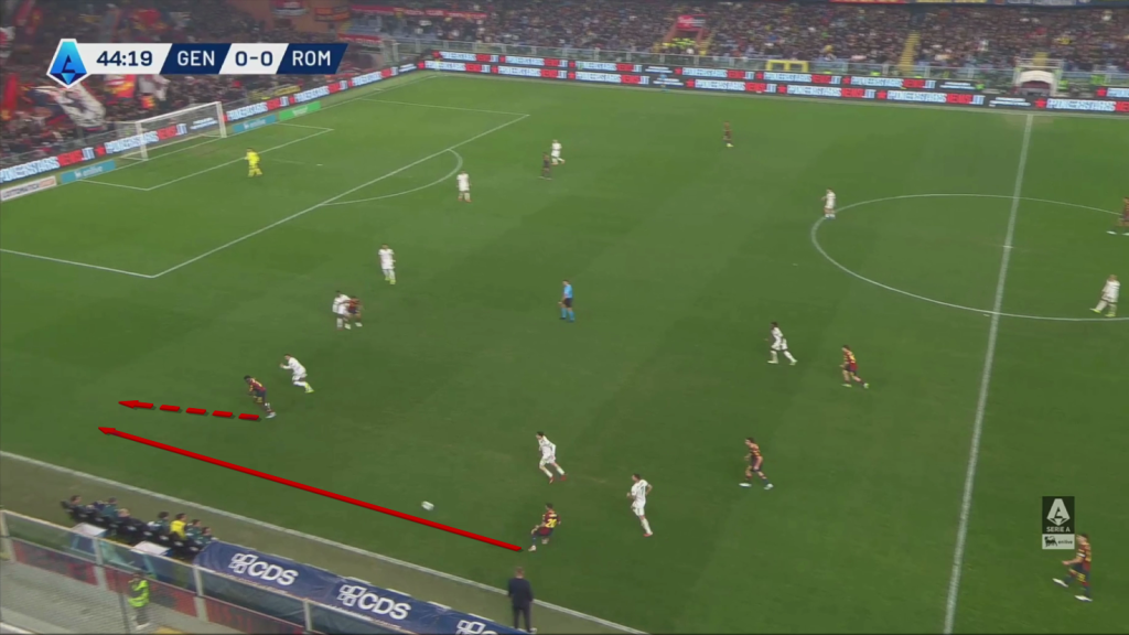 Genoa attacking depth