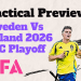 Sweden Vs Poland 2026 WC Playoff