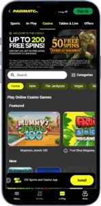 parimatch casino apps