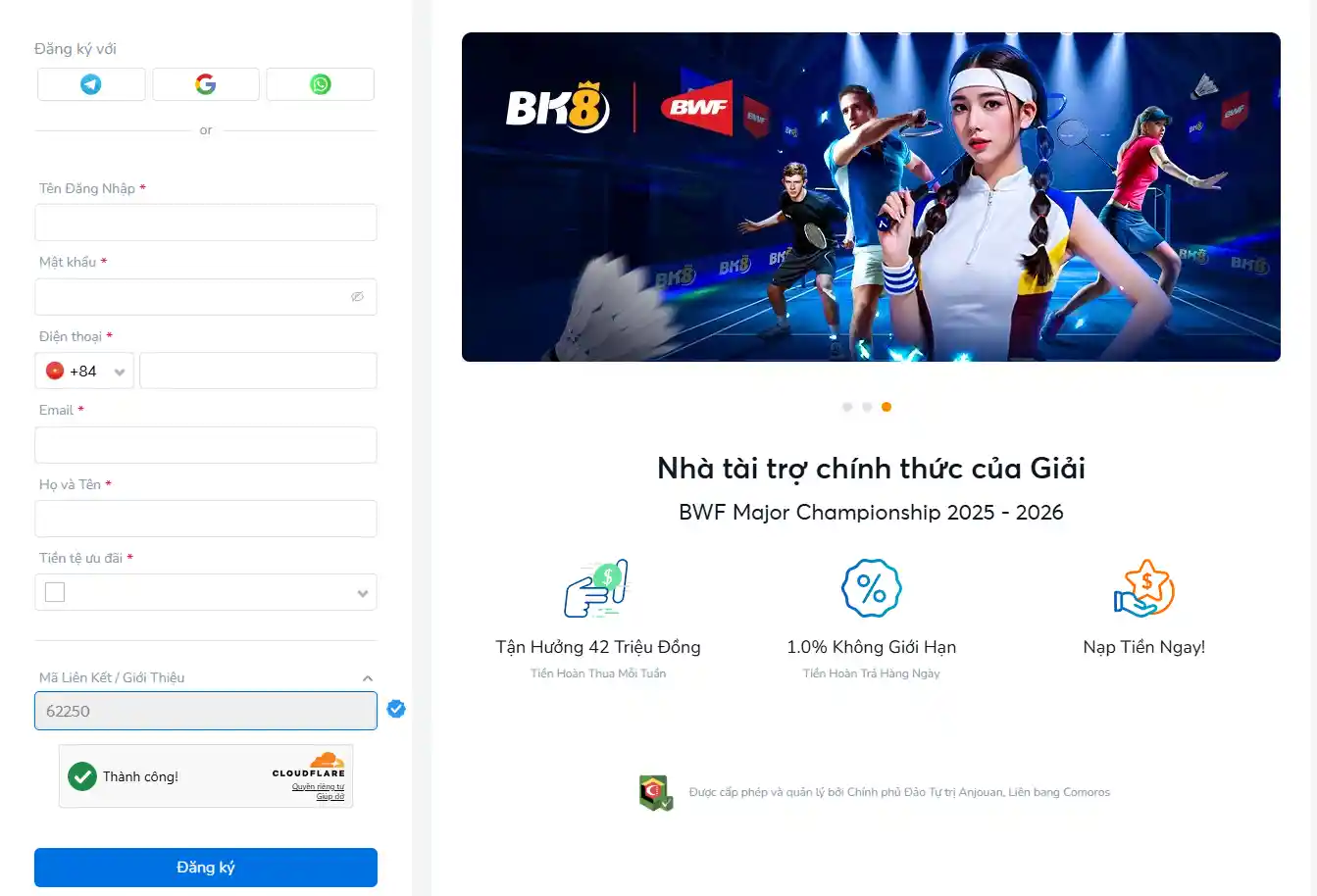 Hướng Dẫn Đăng Ký Tại Trang Cá Độ Bóng Đá Cho Tân Thủ