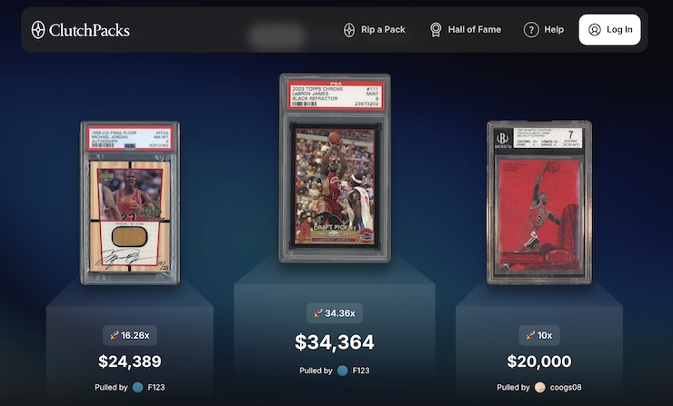 ClutchPacks has the highest ROI for sports card packs.