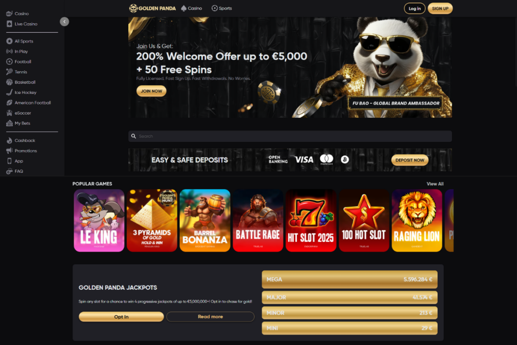 Golden Panda