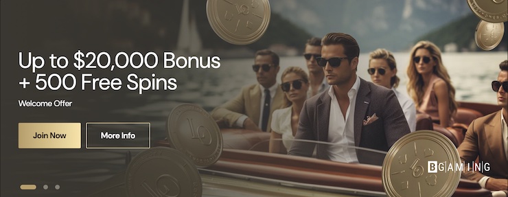 Irish Online Casinos have generous welcome offers for new customers.