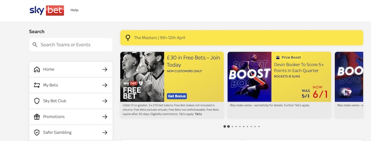 Sky Bet offers fast payouts that compete with the top crypto casinos.