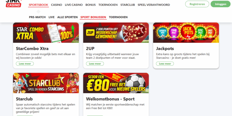 Starcasino online casino België