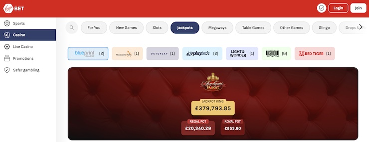 Virgin Casino is one of the top UK online casinos that accepts Apple Pay.