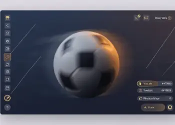 Professional sports betting dashboard interface with football elements and modern digital design