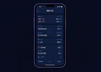 Modern sports betting platform interface displayed on a digital device with live odds and data