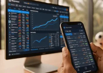 Sports betting analysis dashboard with live odds and statistics on multiple screens