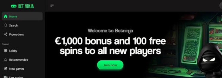 Betninja hemsida