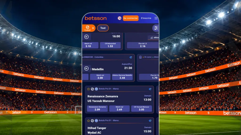 betsson - site de paris sportif en France