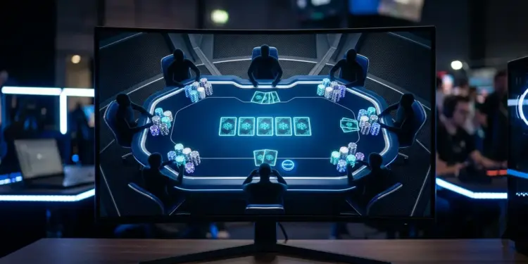 CoinPoker cryptocurrency poker platform digital interface and gaming environment