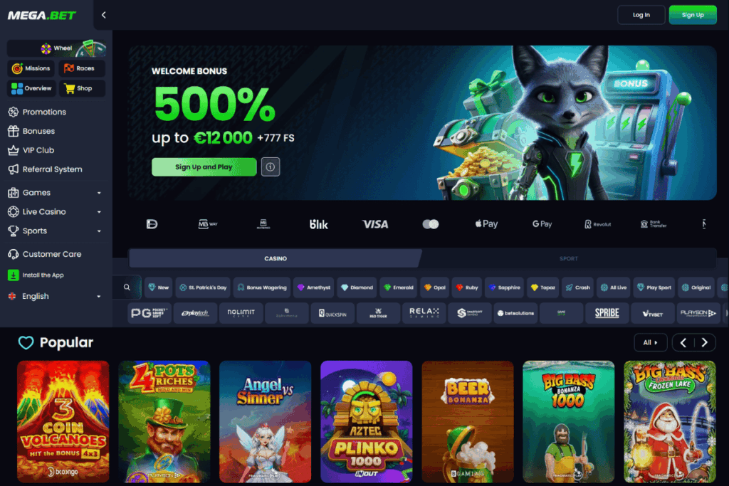 megabet (2) Καινουργια Online Casino
