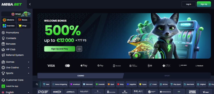 megabet (3) casino χωρις ταυτοποιηση