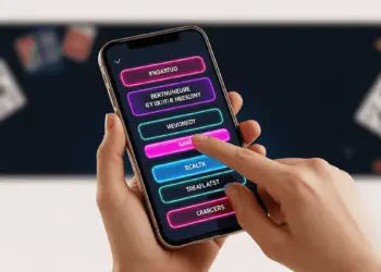 Instant access online casino interface on mobile device without registration process