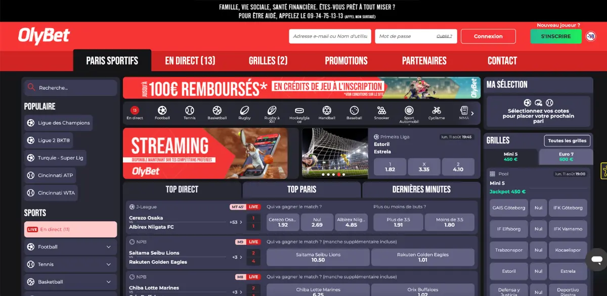 olybet nouveau casino en ligne
