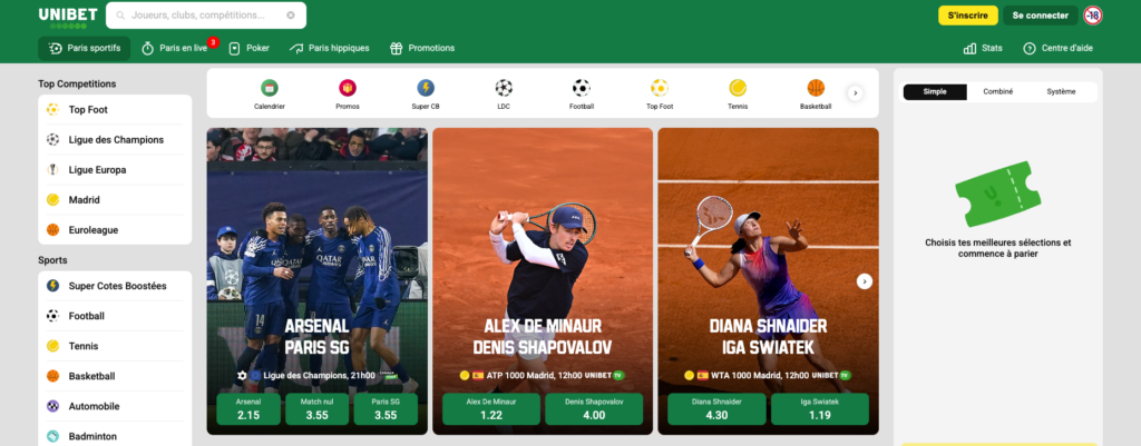 Casino en ligne le plus fiable Unibet