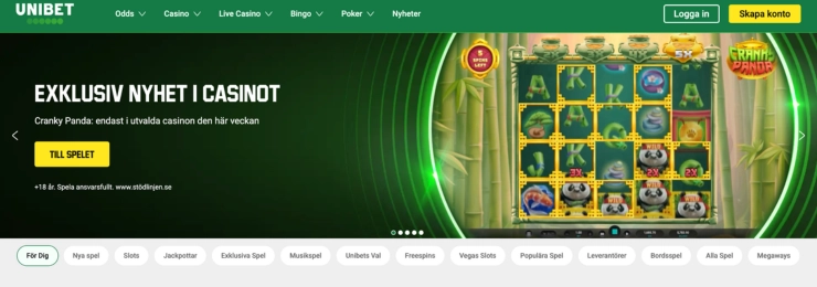 unibet casino hemsida