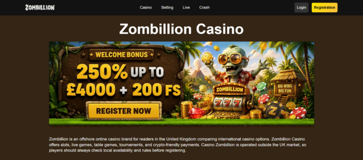 zombillion (2) casino χωρις ταυτοποιηση