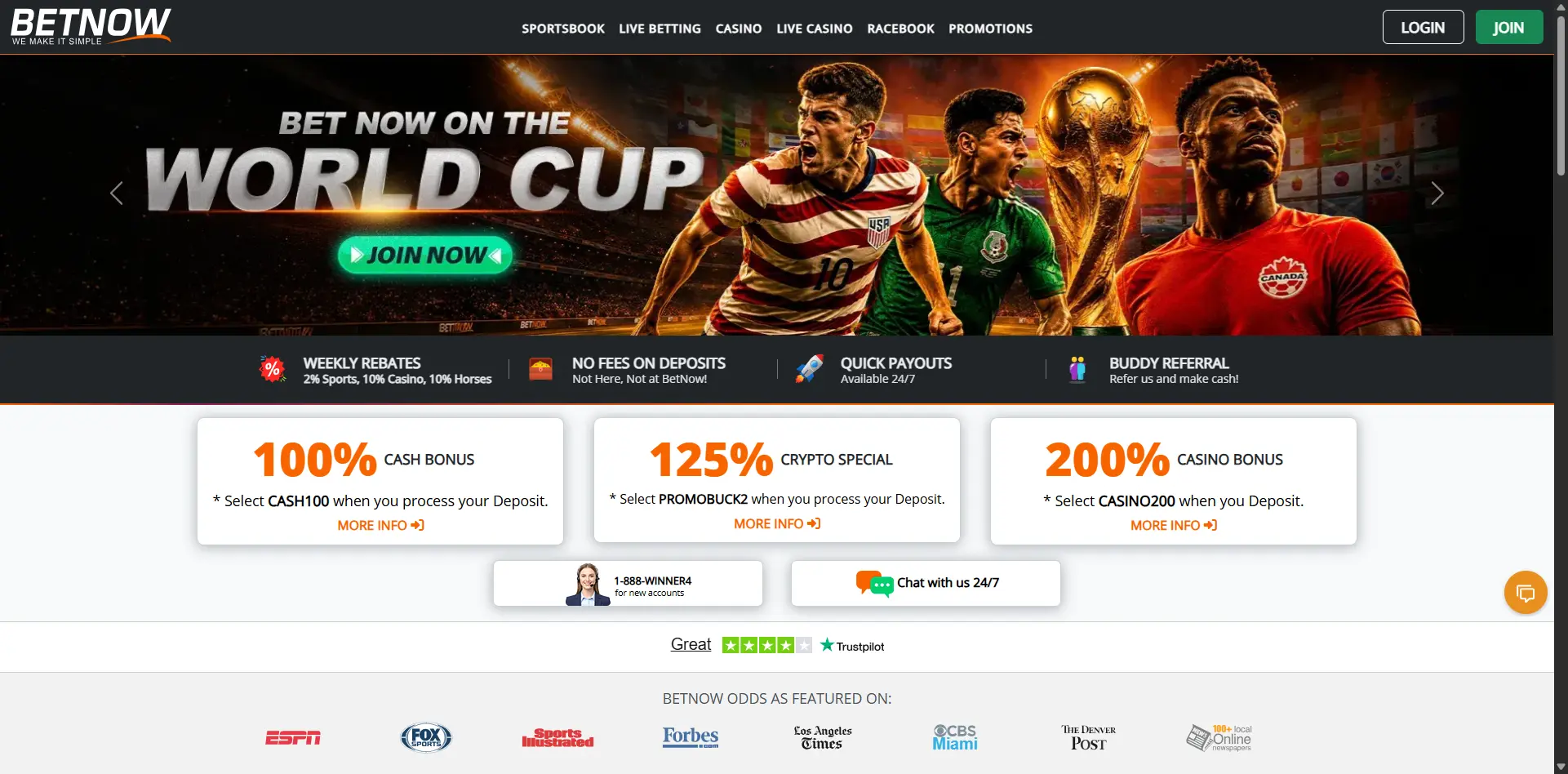 BetNow screenshot